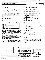 NH 86505598 REV D 1998