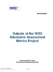 NISO RP-25 2016