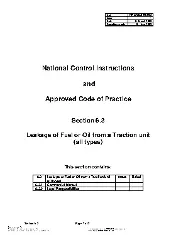 NR NR-L3-OCS-043-6.3 ISSUE 1 2008