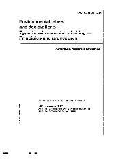 NSF ANSI/ISO 14024 2001