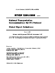 NTCIP 1201 2001