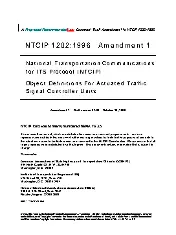 NTCIP 1202 1999