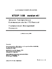 NTCIP 1103 2009