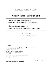 NTCIP 1204 2008