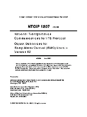 NTCIP 1205 2007