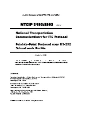 NTCIP 2103 2005