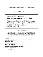 NTCIP 2306 2006