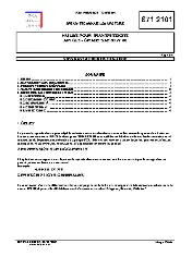 PSA S71 2101 1981