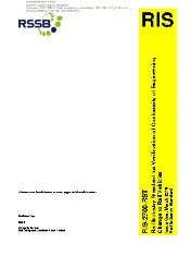 RSSB RIS2700RST Iss 1 0