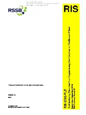 RSSB RIS1710PLT Iss 1 0