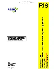 RSSB RIS3776TOM Iss 1 2009