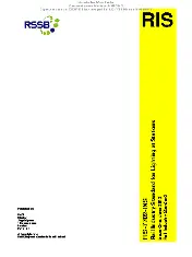 RSSB RIS7702INS Iss 1 2013