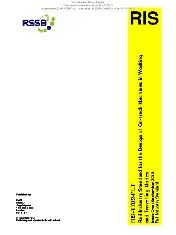 RSSB RIS1702PLT Iss 1 2013