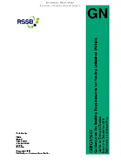 RSSB GMGN2607 Iss 1 2010