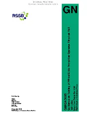 RSSB GMGN2695 Iss 1 2010