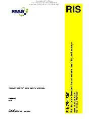 RSSB RIS2704RST Iss 1 2015