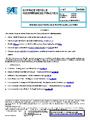SAE J1469-2026 Air Brake Actuator Test Procedure, Truck-Tractor, Bus, and Trailers
