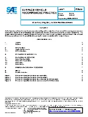 SAE J2986-2026 Brake Pads, Lining, Disc, and Drum Wear Measurements