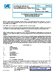 SAE J1798/1 MAY2026 Recommended Practice for Performance Rating of Lead Acid and Nickel Metal Hydride Electric Vehicle Battery Modules