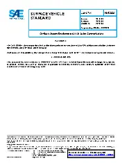 SAE J2945™/1 MAR2026 On-Board System Requirements for V2V Safety Communications