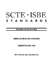 SCTE 260-1 2020