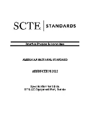 SCTE 91 2022