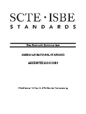 SCTE 165-05 2019