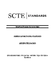 SCTE 264 2020