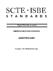 SCTE 164 2019