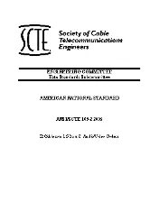 SCTE 165-2 2009