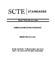 SCTE 214-1 2022
