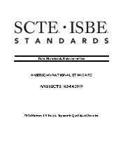 SCTE 165-04 2019