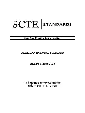 SCTE 05 2022