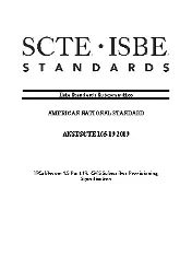 SCTE 165-19 2019