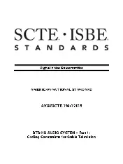 SCTE 194-1 2018