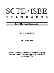 SCTE 231 2019