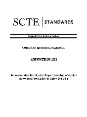 SCTE 230 2021