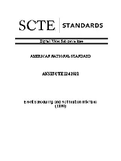 SCTE 224 2021