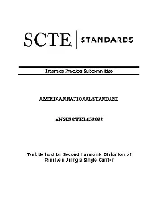 SCTE 145 2022