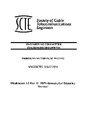 SCTE 165-12 2016