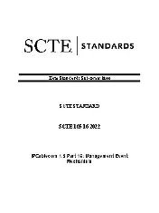 SCTE 165-16 2022