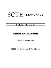 SCTE 220-5 2022