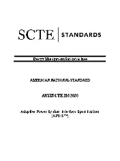 SCTE 216 2020