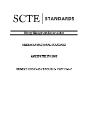 SCTE 278 2022