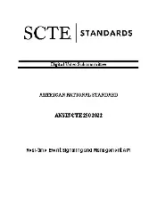 SCTE 250 2022