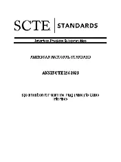 SCTE 156 2023
