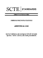 SCTE 242-2 2022