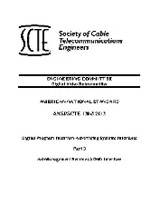 SCTE 130-3 2013