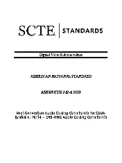 SCTE 242-4 2022
