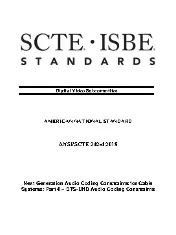 SCTE 242-4 2018